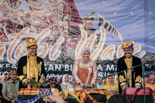 Tari Kolosal dan Karnaval Budaya Jadi Suguhan Utama di 'Wakatobi Wave 2019